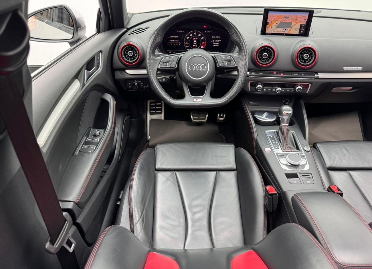 Audi S3 Std 2.0L 2018 Audi S3 Quattro, Full Audi Service History, Excellent Condition, GCC