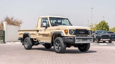 تويوتا لاند كروزر بيك آب 2026 Toyota Land Cruiser LC 79 2.8L MT Diesel (Beige-Brown)