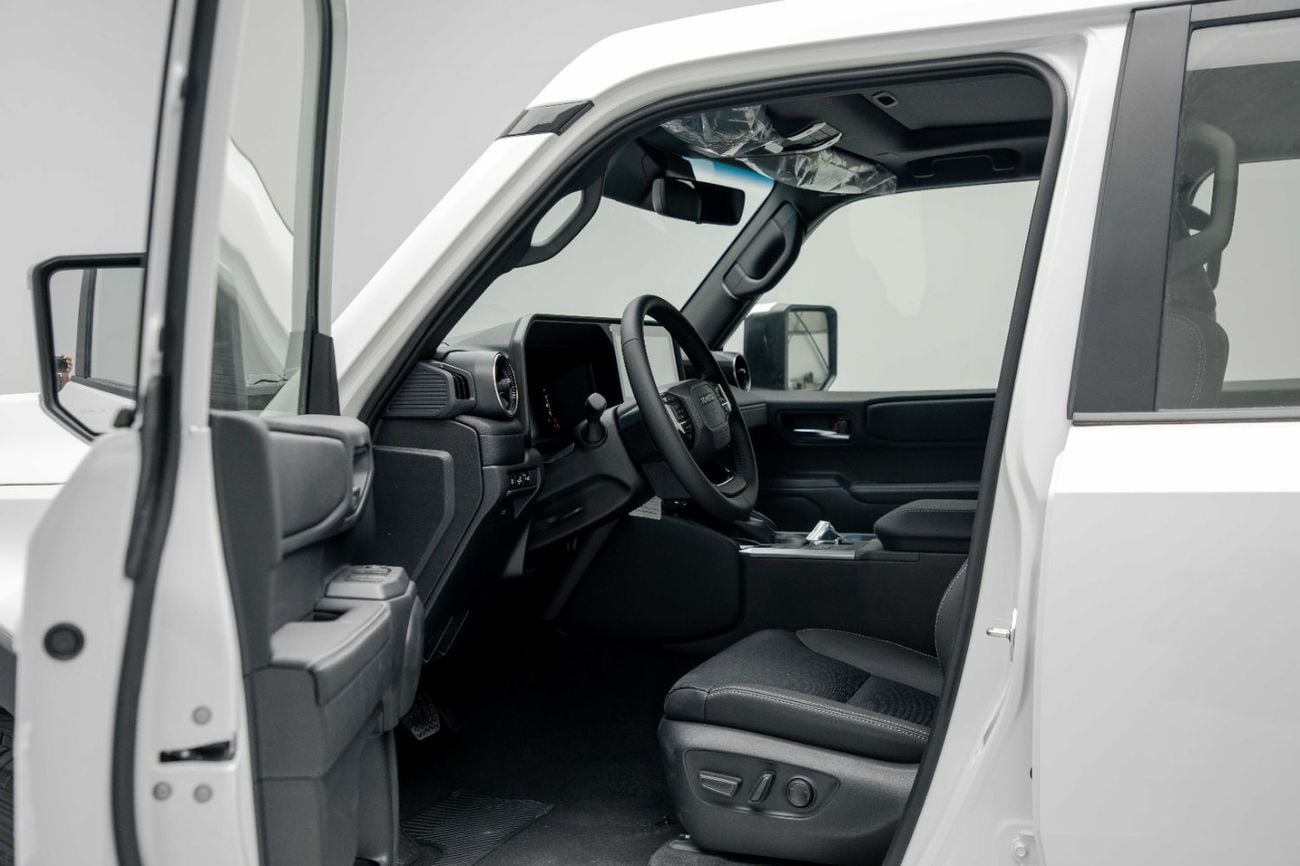 تويوتا برادو 2.4L - Platinum White Inside Black | Export Only