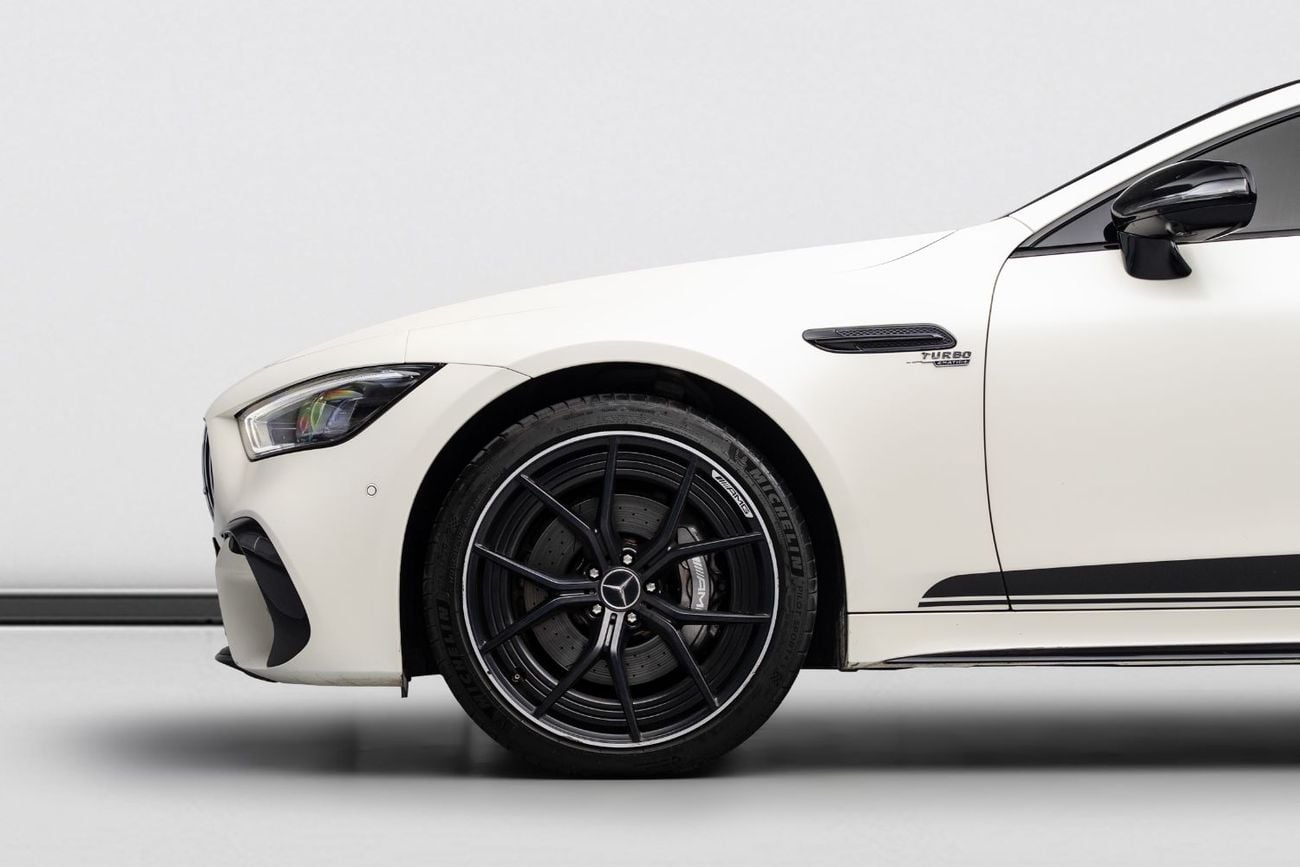 Mercedes Benz AMG GT 53 BUY NOW, PAY 2027 | THE BLACKLINE STANDARD | May 2027 Mercedes Warranty + Service Contract, GCC