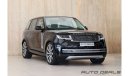 Land Rover Range Rover Autobiography P530 HSE | 2024 - GCC -Warranty -  Service Contract - Best in Class | 4.4L V8