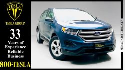 Ford Edge LEATHER SEATS + NAVIGATION + AWD / V6 / GCC / 2016 / WARRANTY + FREE SERVICE 30/7/2023/901 DHS P.M