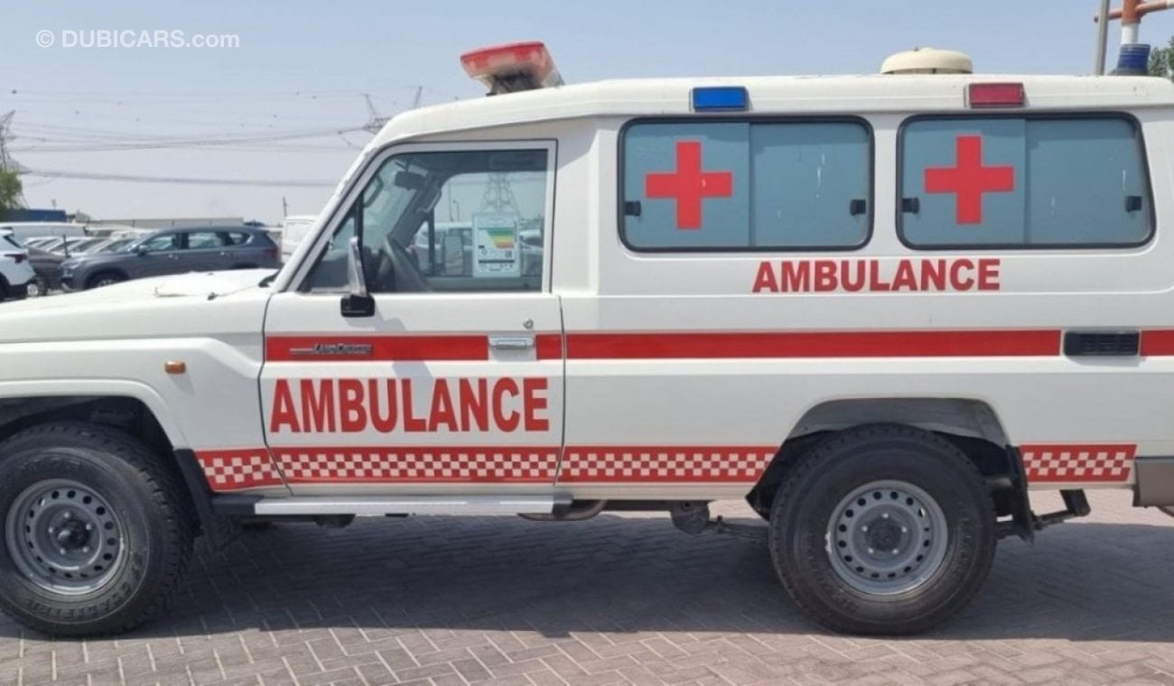 تويوتا لاند كروزر هارد توب TOYOTA LC HTOP AMBULANCE 4.0 PETROL V6