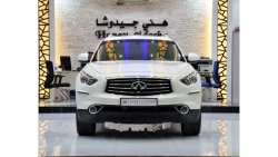 Infiniti QX70 Luxury Luxury Luxury EXCELLENT DEAL for our Infiniti QX70 ( 2015 Model! ) in White Color! GCC Specs