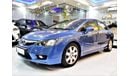 Honda Civic AMAZING Honda Civic 1.8 i-VTEC 2010 Model Blue Color GCC Specs
