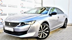 Peugeot 508 1.6L GT LINE 2019 GCC SPECS AGENCY WARRANTY UP TO 2024 OR 100,000KM