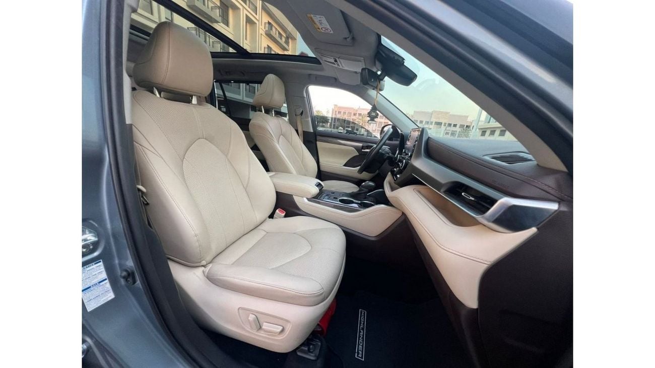 تويوتا هايلاندر VXR 2020 Toyota highlander GCC VX.R Limited Edition - Hybrid Full Option - Fully AL-Futtaim Serviced