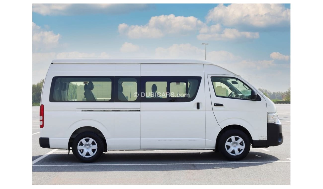 Toyota Hiace GL - High Roof LWB 2018 | HIACE Hi-Roof | 13 Seater - High Back | Manual/T | Passenger Van | GCC | V