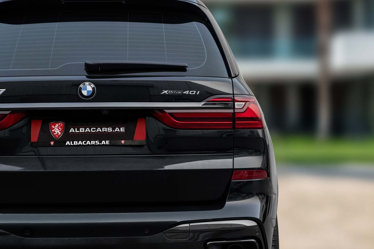 بي أم دبليو X7 X7 xDrive40i M-sport | 3,917 P.M | 0% Downpayment | Perfect Condition!