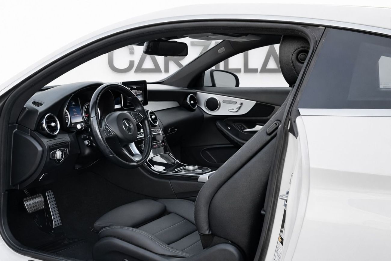 Mercedes-Benz C 300 Coupe AED 1,535 / Monthly l  0% Downpayment l C300 Coupe l Excellent Condition