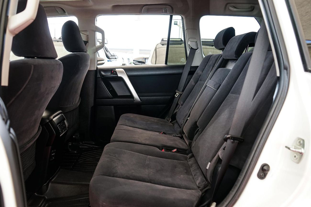 تويوتا برادو The 2021 Toyota Land Cruiser Prado is a rugged yet refined mid-size SUV known for its legendary reli