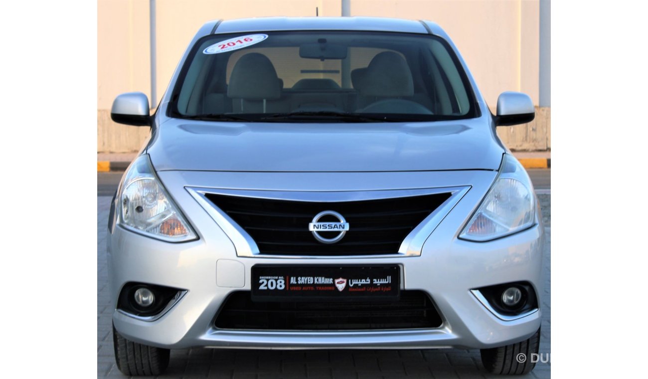 Nissan Sunny Nissan Sunny 2016 GCC No. 1 in excellent condition without accidents, very clean from inside and out