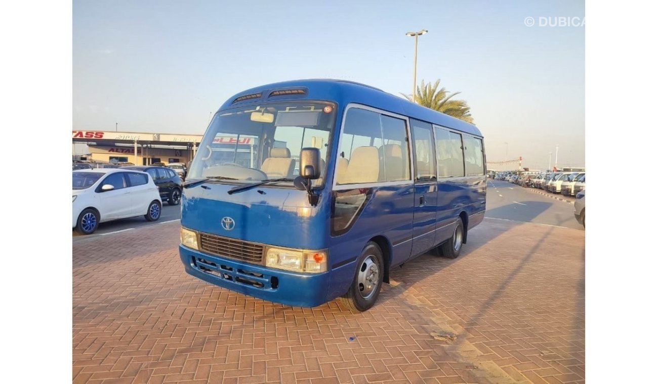 Toyota Coaster HZB40-0001168 || 1993 BLUE-4163-DISELE -111794-RHD-Export only