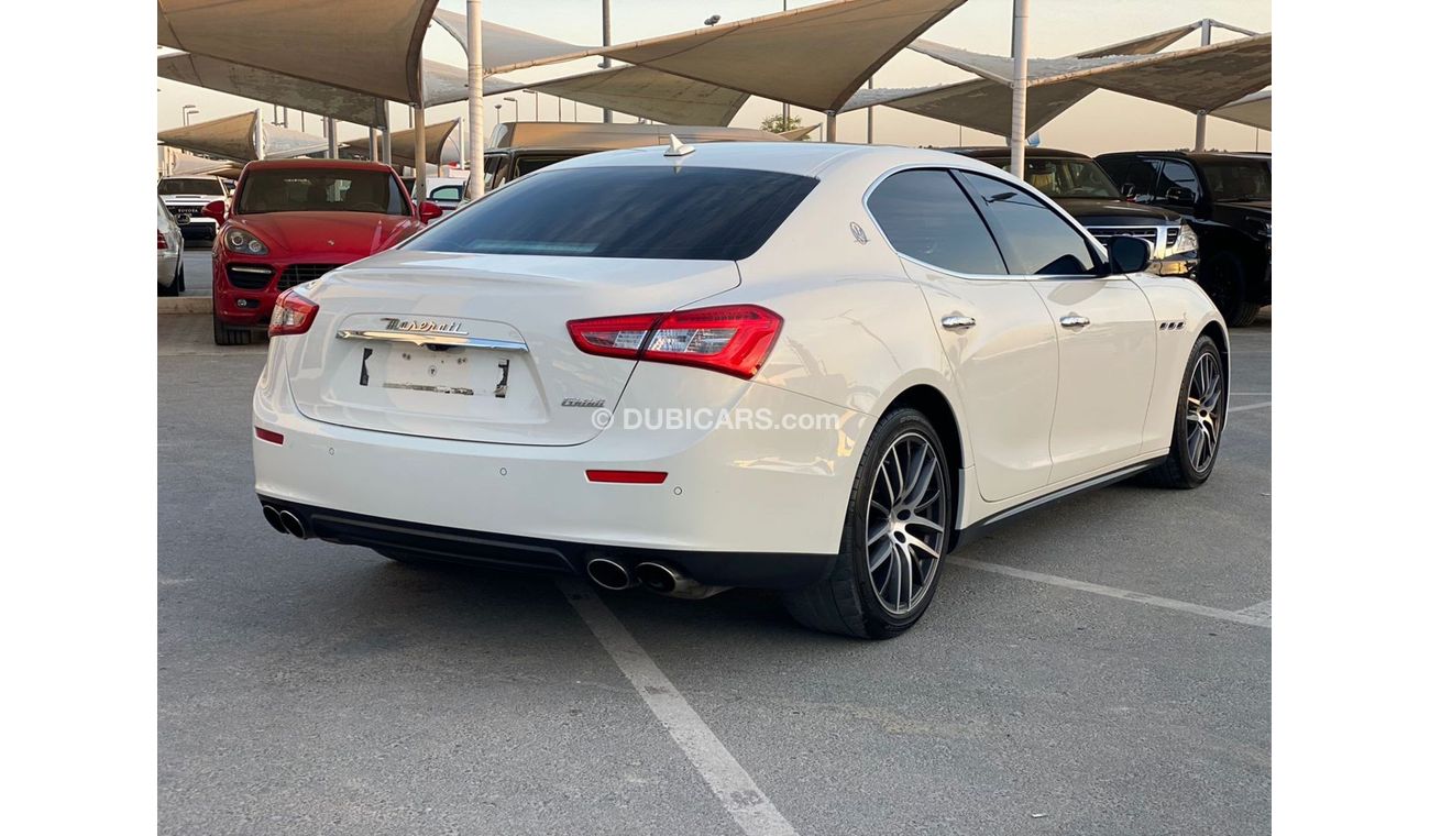 Maserati Ghibli Mazerati ghibli 2017GCC full option perfect condition