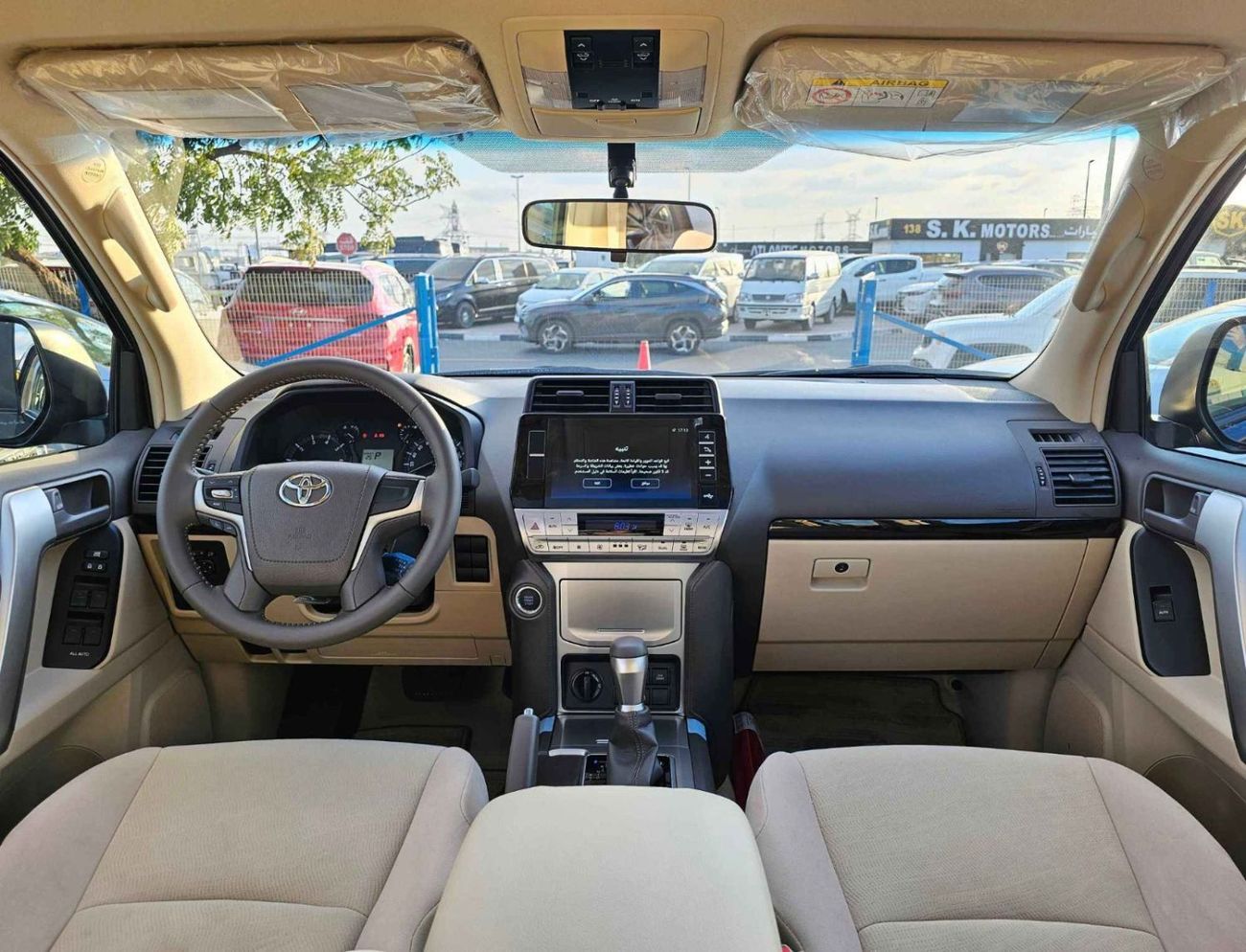 Toyota Prado GXR / 4.0L PETROL / SUNROOF / COOL BOX / DVD+CAMERA / AUTO AC / (CODE # PSR40GXRU)