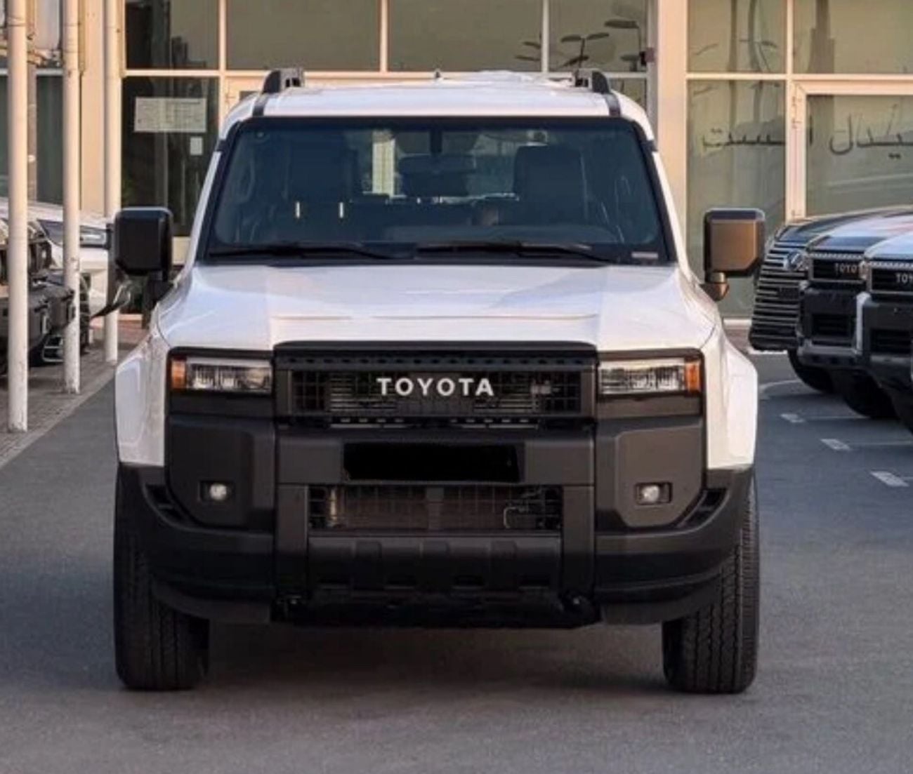 تويوتا برادو Toyota Prado 2025 production year, 2,4 petrol. 281 h/p . Leather seats , display