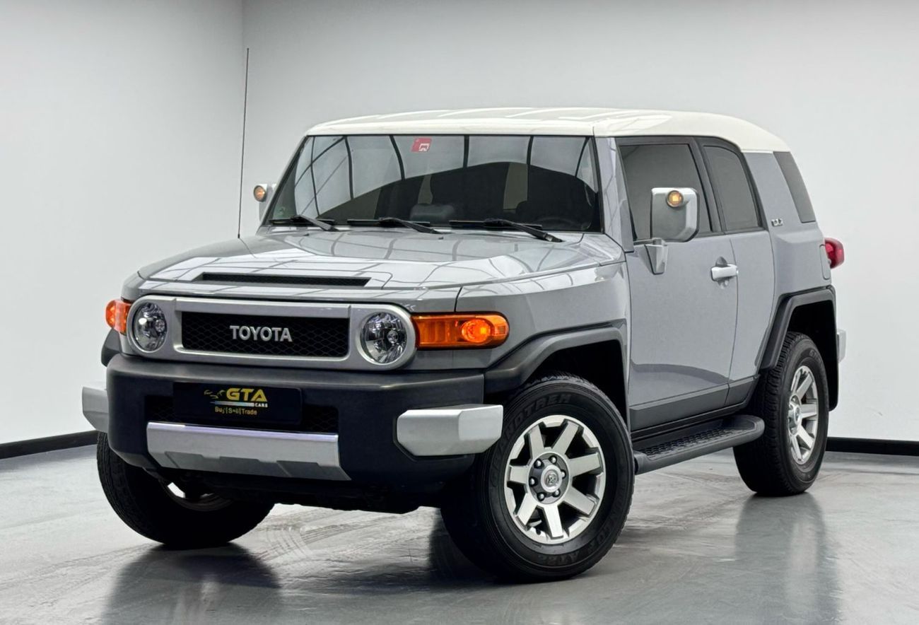 Toyota FJ Cruiser GXR 4.0L A/T 2019 Toyota FJ Cruiser GXR, Warranty, Service History, Excellent Condition, GCC