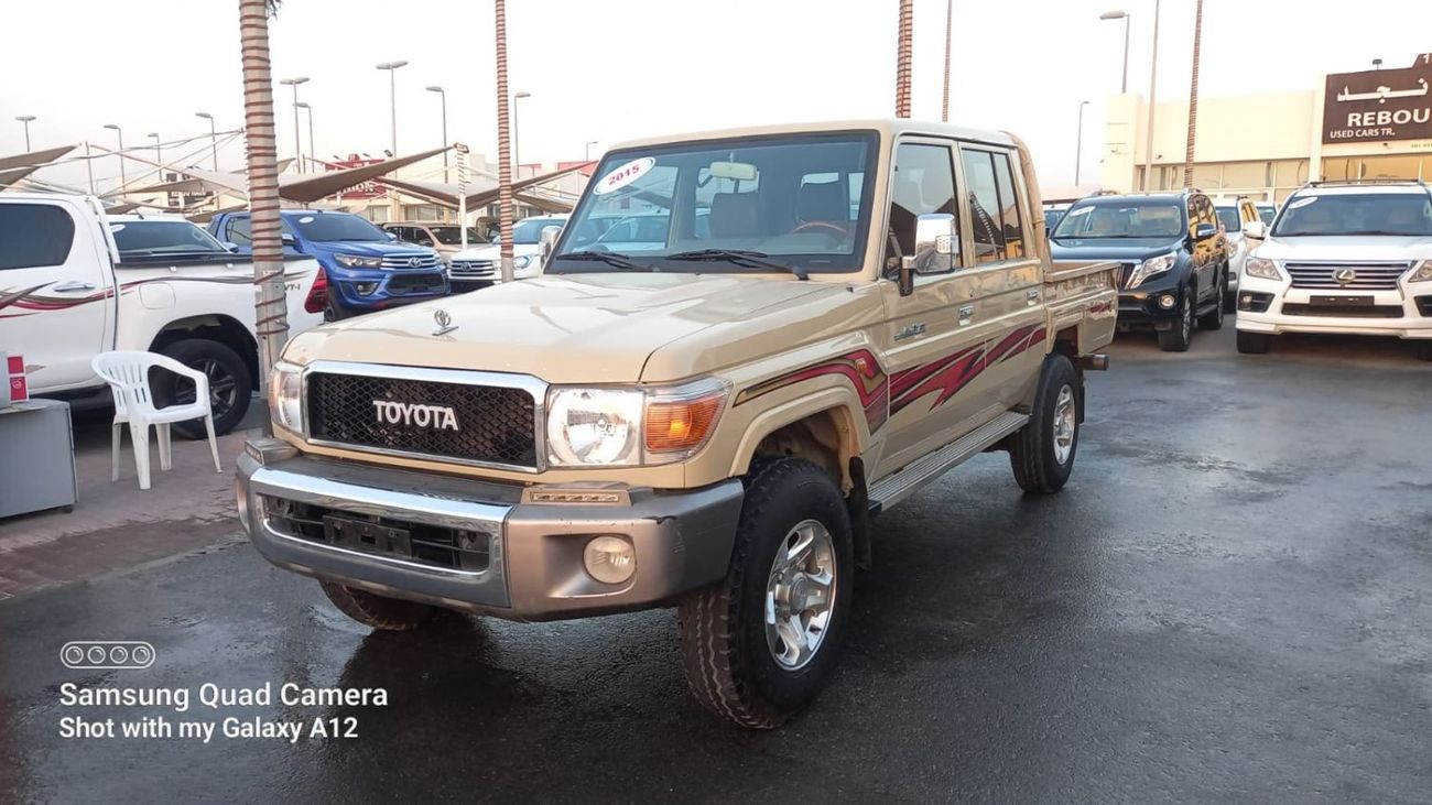 تويوتا لاند كروزر بيك آب TOYOTA LAND CRUISER PICKUP DOUBLE CABIN engine 4.0 V6 4x4 manual clean car without accident very goo