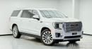 GMC Yukon 6.2 V8 Denali (AWD) 2024 GMC Yukon Denali XL, 2029 GMC Warranty + Service Pack, Very Low Km, 8 Seate
