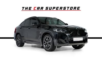 BMW X4 XDRIVE 30I M SPORT GCC-1 Owner-Very Low Mileage-AGMC Warranty & Service Package Until March 2028