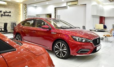 أم جي 6 EXCELLENT DEAL for our MG MG6 20T Trophy ( 2022 Model ) in Red Color GCC Specs