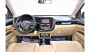 ميتسوبيشي آوتلاندر AED 1370 PM | 2.4L GLX 4WD GCC WARRANTY