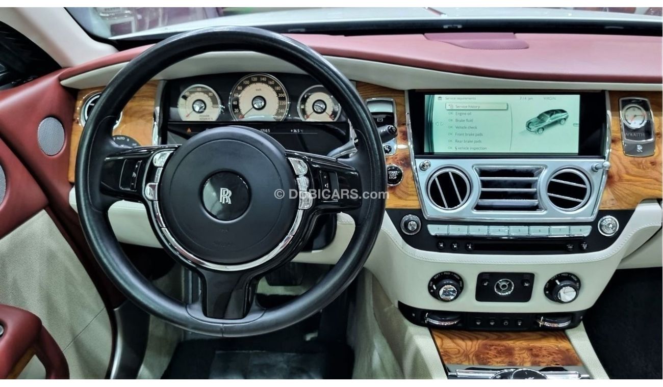 Rolls-Royce Wraith Std ROLLS ROYCE WRAITH 2014 GCC IN PERFECT CONDITON FOR 469K AED