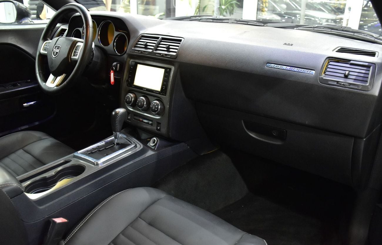 دودج تشالينجر SRT8 EXCELLENT DEAL for our Dodge Challenger ( 2012 Model ) in Black Color American Specs