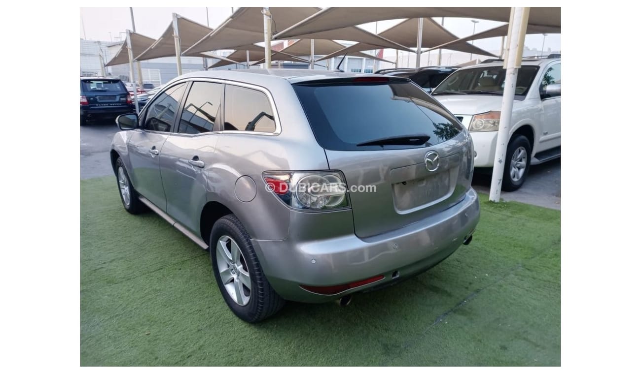 Mazda CX7 Mazda CX7, 2012 model, Gulf, gray color, one number, slot, cruise control, wooden wheels, rear spoil