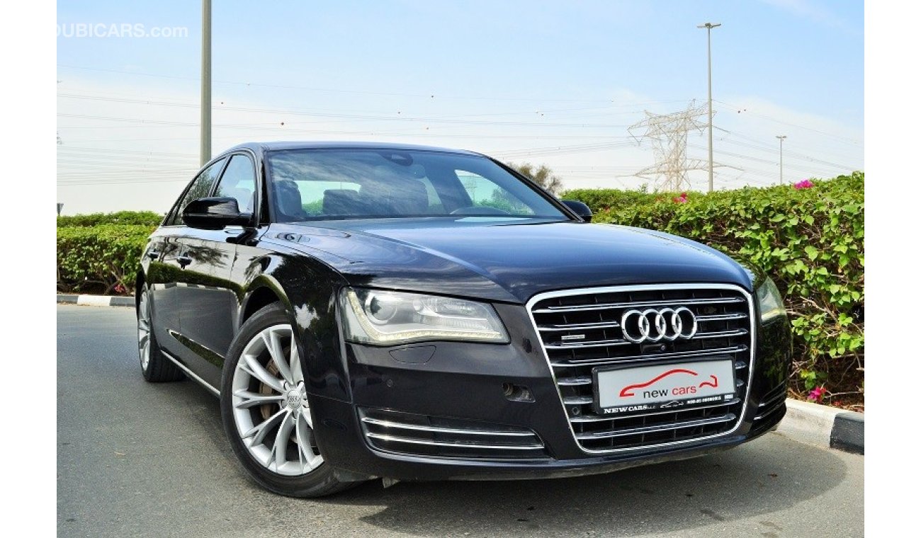 Audi A8 LI - ZERO DOWN PAYMENT - 1,725 AED/MONTHLY - 1 YEAR WARRANTY