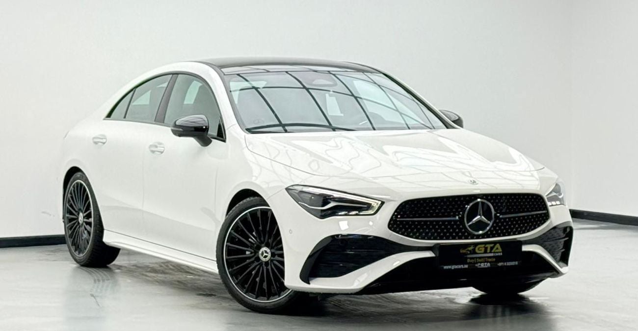 Mercedes Benz CLA 200 AMG Coupe 2025 Mercedes-Benz CLA200 AMG,  Mercedes Warranty, Excellent Condition, GCC