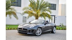 جاغوار F-Type Supercharged - Warranty! - GCC- AED 2,664 PER MONTH - 0% DOWNPAYMENT