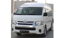 Toyota Hiace GL - High Roof LWB Toyota haice 2017 GCC white excellent condition without accident
