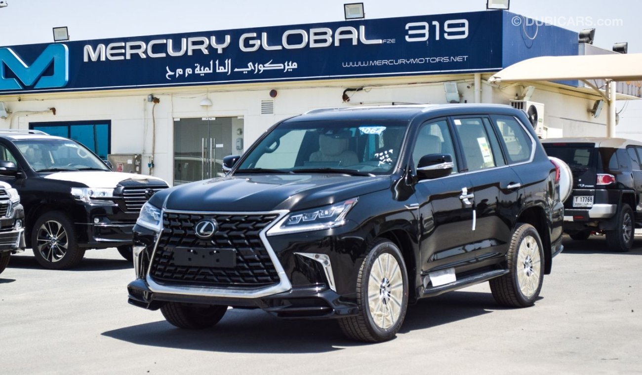 Lexus LX570 Super Sport 5.7L Petrol Full Option with MBS Autobiography VIP Massage Seat and Roof Star Light ( Ex