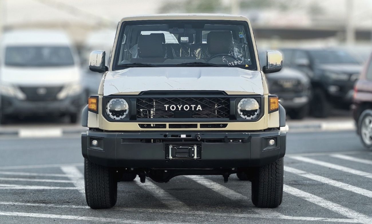 تويوتا لاند كروزر 70 2025 TOYOTA LAND CRUISER 76 2.8L DIESEL 5 DOOR FULL OPTION