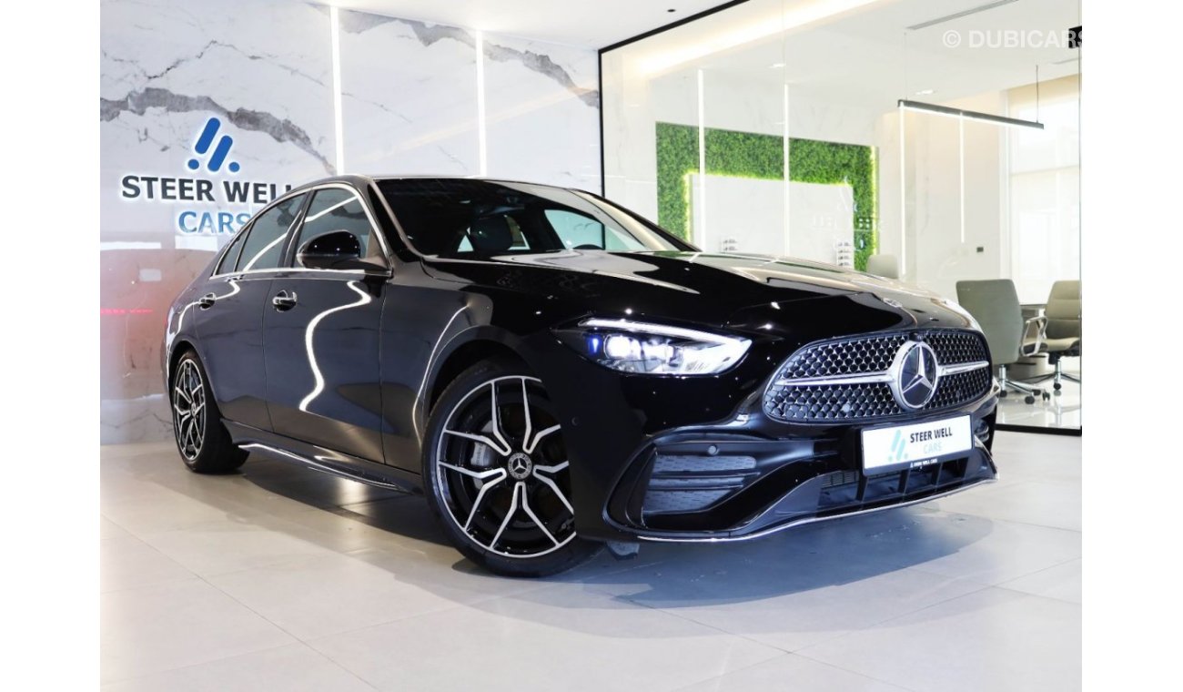 مرسيدس بنز C200 بريميوم بريميوم PLUS HIGH | 5 YEARS WARRANTY AND SERVICE PKG UPTO 105KM