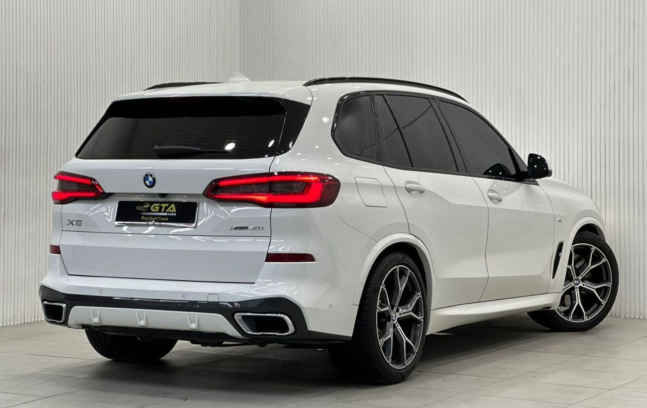 BMW X5 40i xDrive 2020 BMW X5 XDrive40i, SEP 2025 BMW Warranty + Service Contract, GCC