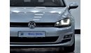Volkswagen Golf EXCELLENT DEAL for our Volkswagen Golf TSi ( 2014 Model ) in Silver Color GCC Specs