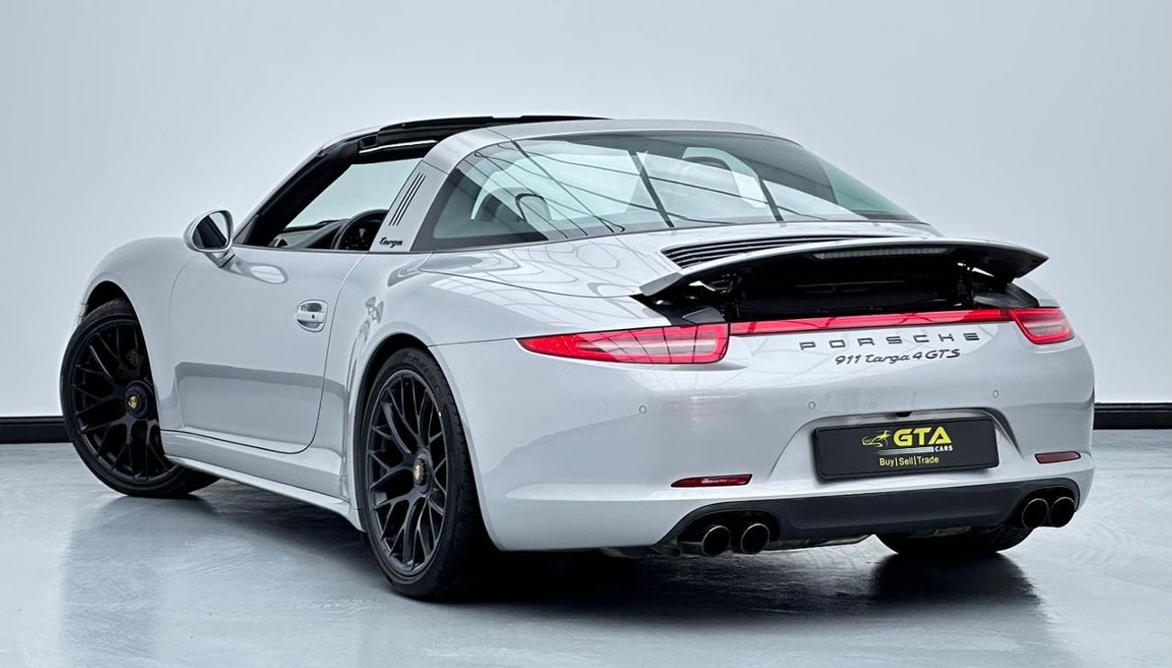 Porsche 911 Carrera 4GTS 3.8L Convertible 2016 Porsche 911 Targa 4 GTS, May/2026 Porsche Warranty, Porsche Full 