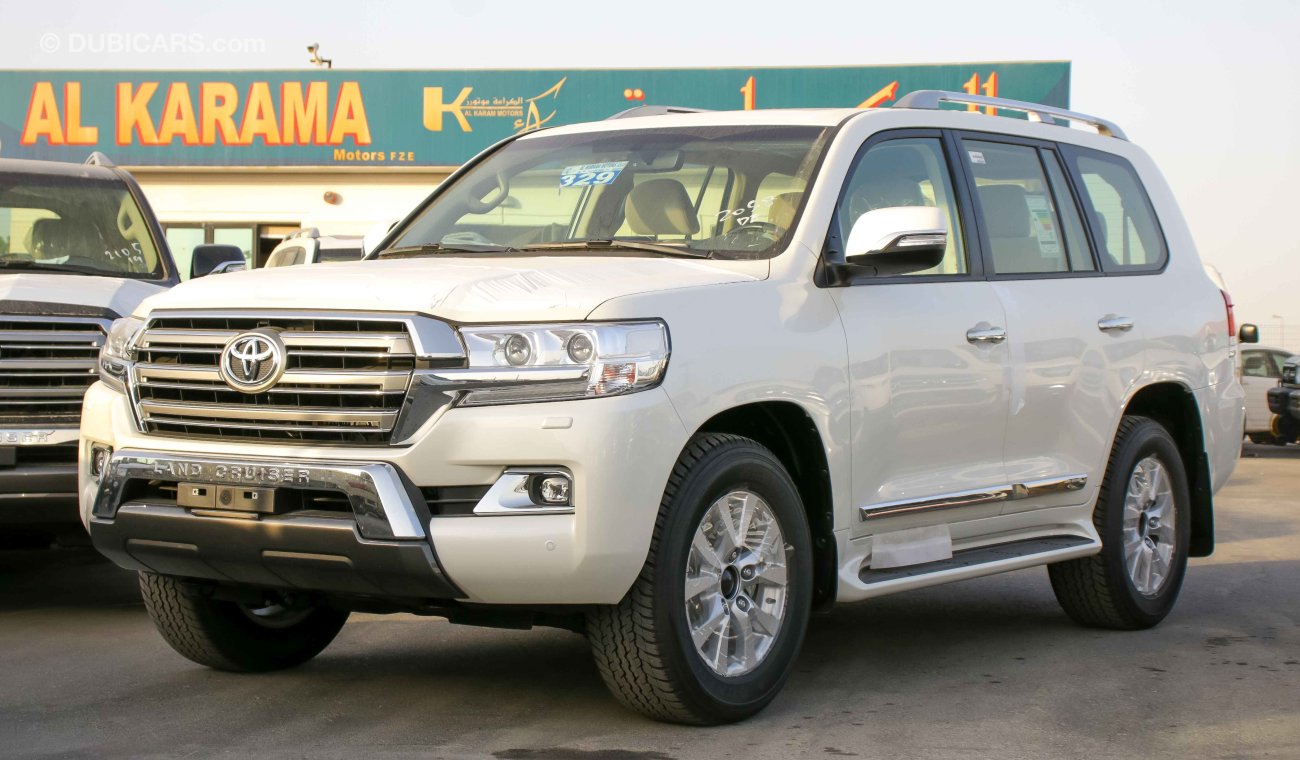 Toyota Land Cruiser 4.5Ltr. GXR- A/T 2019 Mid Option with Remote Engine Starter, Wireless Charger and Bumper Guard