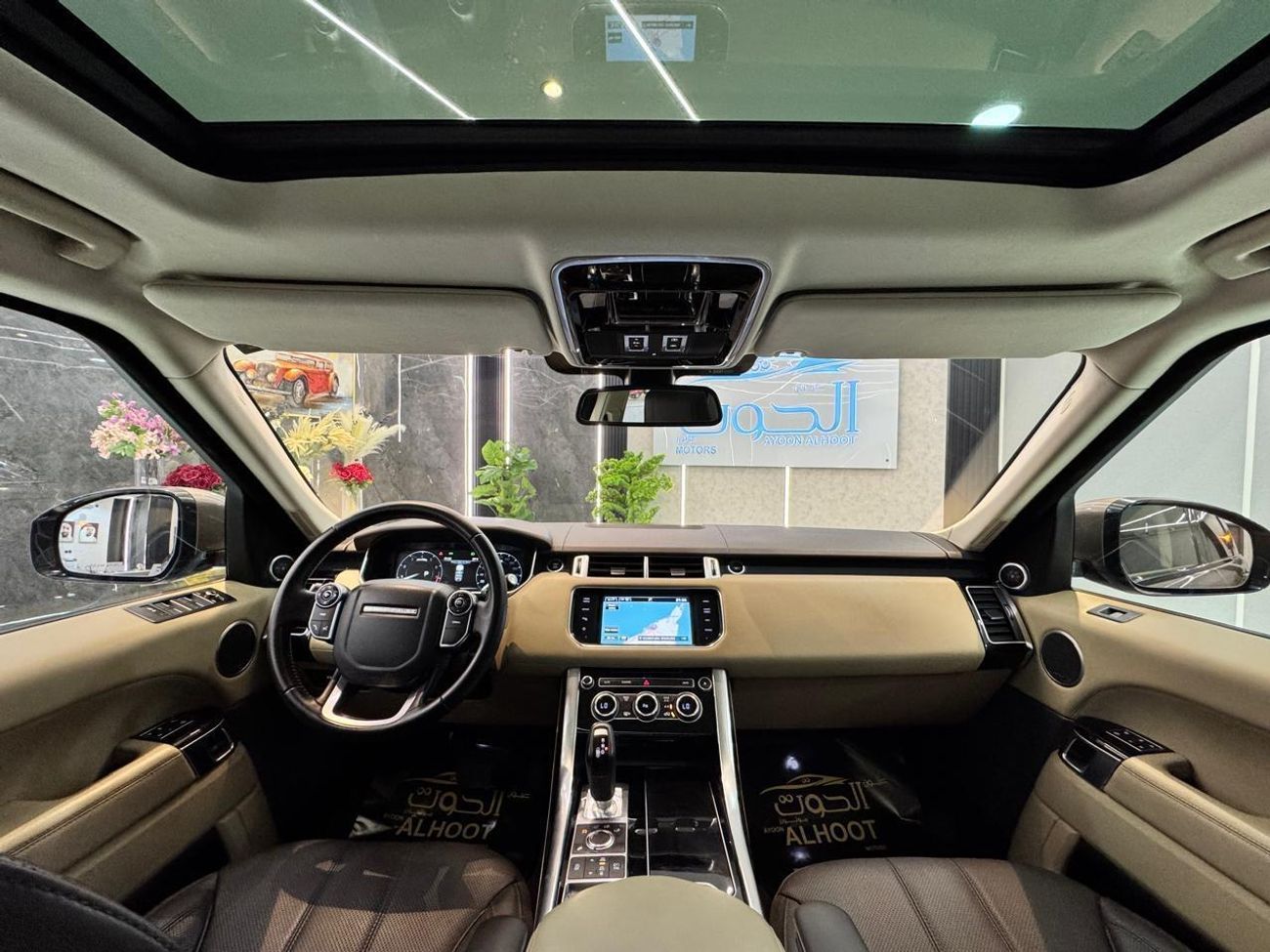 لاند روفر رينج روفر سبورت Supercharged 5.0L SUPERCHARGED RANGE ROVER SPORT || GCC II FULLY LOADED || AUTO FOOTSTEPS || ACCIDEN