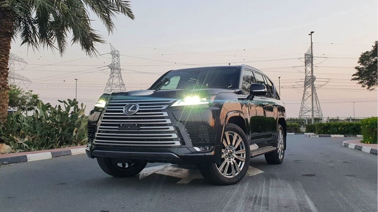 لكزس LX 600 LEXUS LX 600 / VIP / 2023 MODEL / GCC SPECS / BLACK COLOUR / UNDER WARRANTY AND SERVICE CONTRACT FRO