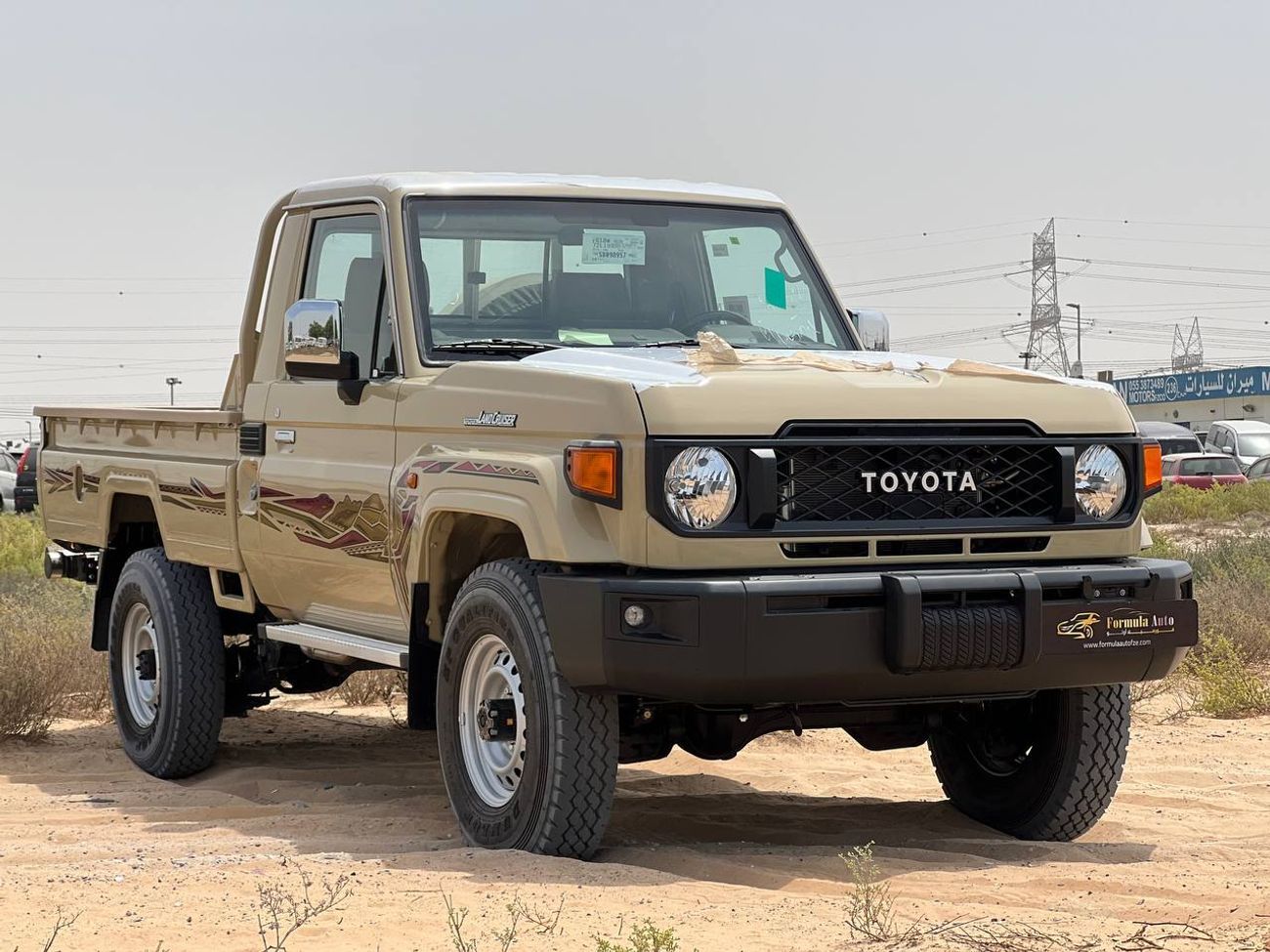 Toyota Land Cruiser Pick Up LC79 S/C 4.0L PTR A/T //2025// MID OPTION WITH WINCH , DIFF LOCK , DVD&BACK CAMERA , CRUISE CONTROL