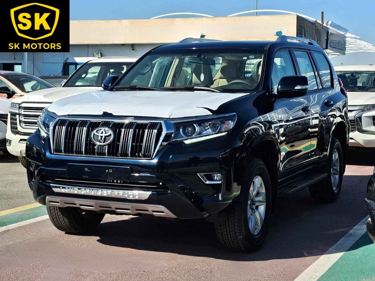 Toyota Prado TXL, 2.7L PETROL, SUNROOF, AUTO A/C, LED LIGHTS, DVD + CAMERA  (CODE # P27TXLDV3)