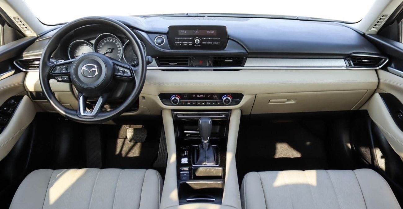 مازدا 6 2.5L S Mazda 6  2023 2.5 L GCC accident-free, in excellent condition  1354 P.M