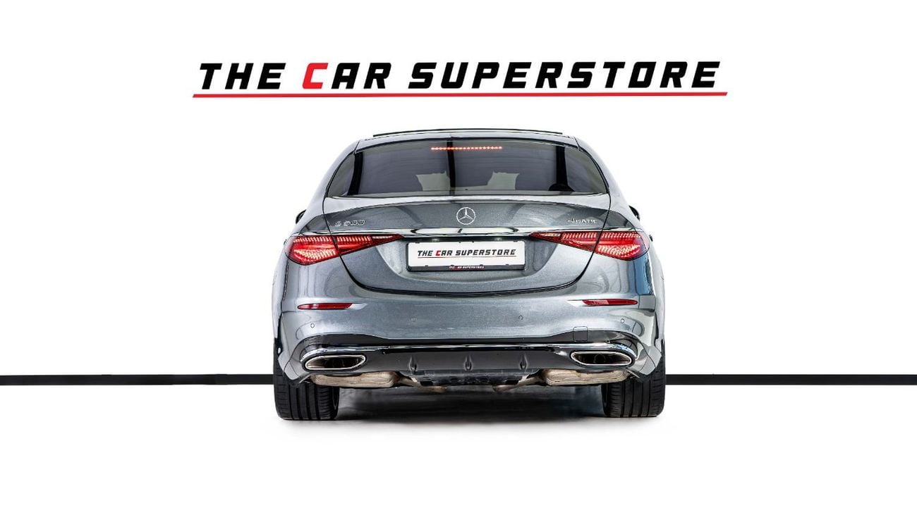 Mercedes-Benz S 550  S500 L 4 Matic-Low Mileage-Full Options-Premium Metallic Exclusive Paint