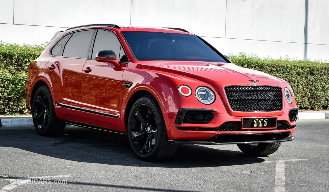 Bentley Bentayga W12 / GCC Specifications