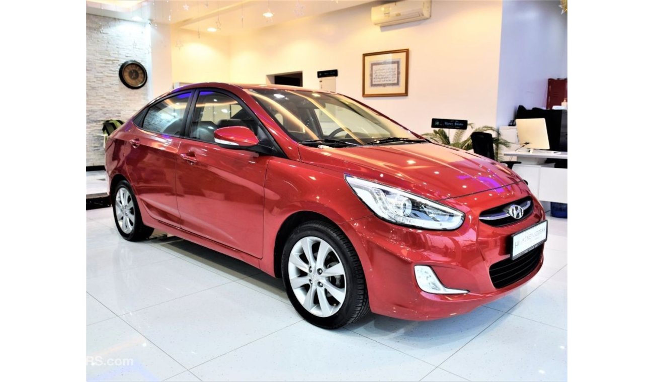 هيونداي أكسنت AMAZING Hyundai Accent 2016 Model!! in Red Color! GCC Specs