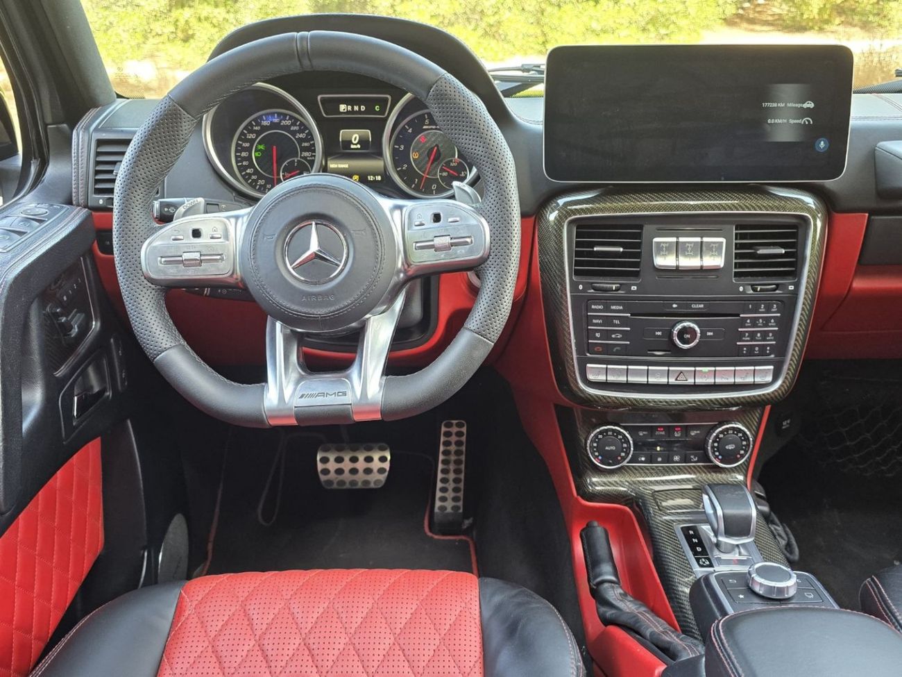 مرسيدس بنز G 63 AMG G-63 AMG 2017 GCC ORGINAL PAINT // ACCIDENT FREE // FSH // PERFECT CONDITION