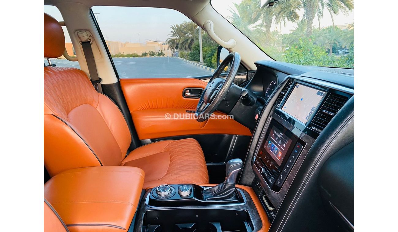 نيسان باترول SE بلاتينوم سيتي نيسان باترول بلاتينيوم 6 سليندر 2020 فل ابشن بحاله ممتازه بدون حوادث